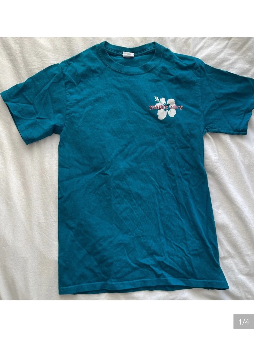Trader Joe’s Teal Crew Member Shirt